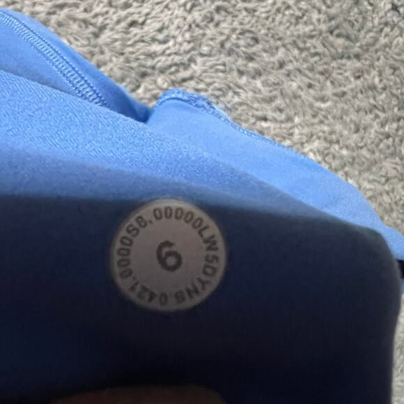 Lululemon Leggings Pants Womens 6 Base Pace High Rise Nulux w5dyns Blue * - Picture 6 of 9